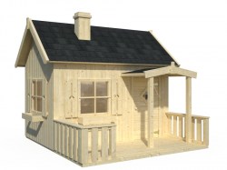 Casetta con veranda OTTO di legno